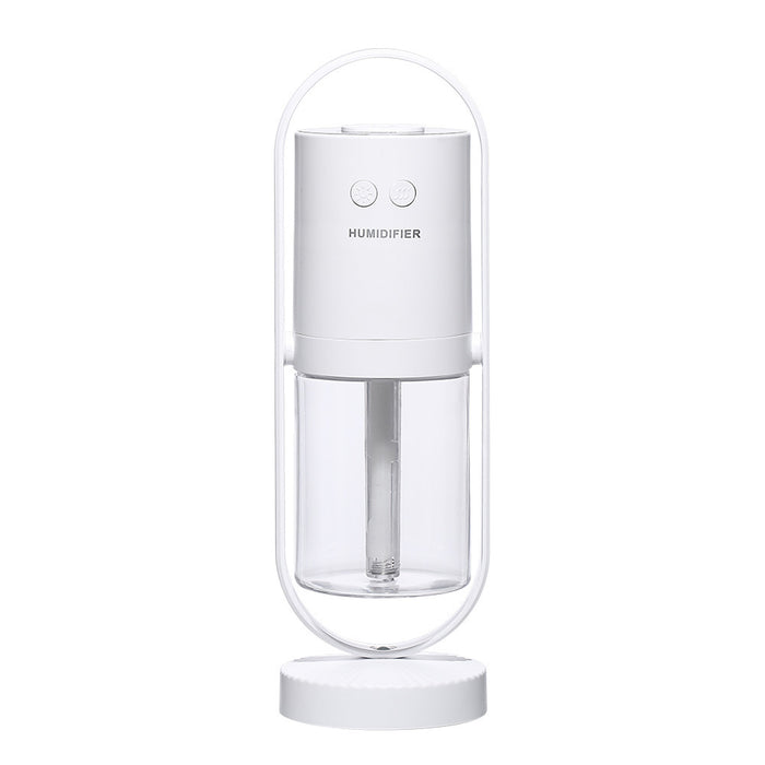 Magic Shadow USB Air Humidifier with Projection Night Lights: Ultrasonic Mist Maker and Mini Air Purifier for Home, Office, and Car