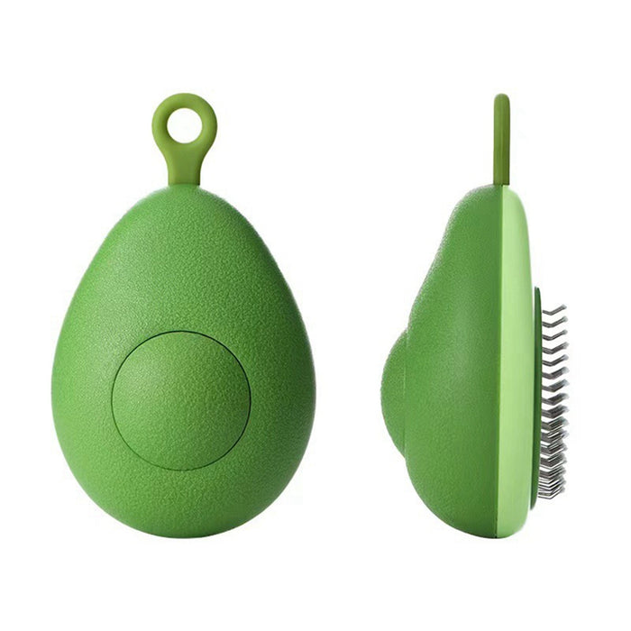 Portable Cat Grooming Massage Brush One-Button Remove Floating Hair Scraper Cats Dogs Pet Self Cleaning Tool Accessories