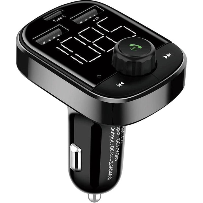 Car Mp3 New Qc3.0Type-C Bluetooth Car Charger Bluetooth Receiver
