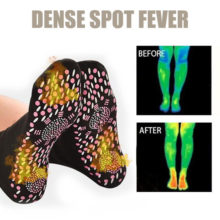 Warm Socks For Men Women, Health Massage Anti-Freezing For Fishing Camping Hiking Skiing Size 4.5-8.5