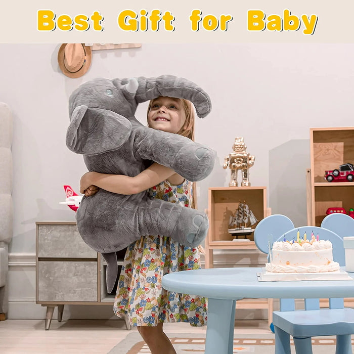 Stuffed Elephant Plush Animal Toy 24 Inch
