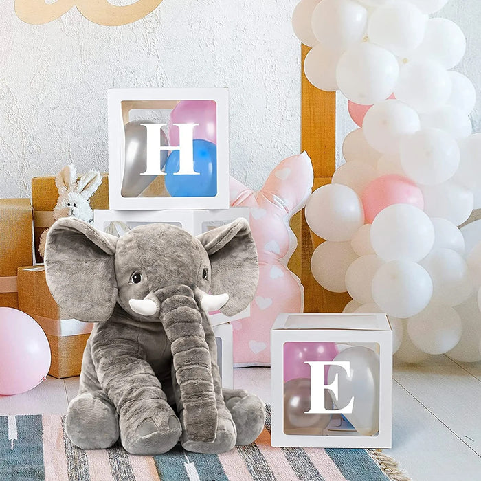 Stuffed Elephant Plush Animal Toy 24 Inch
