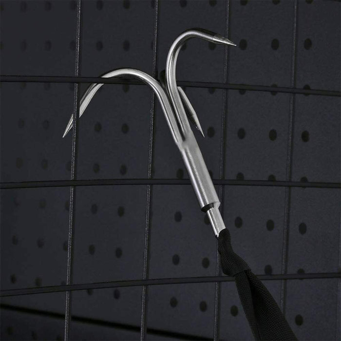 Stainless Steel Outdoor Grappling Hook with 50FT Rope/Climbing