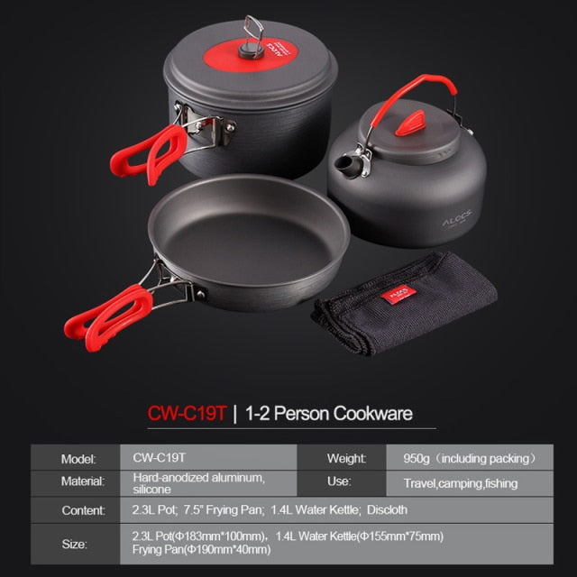 Outdoor Folding Camping Pot