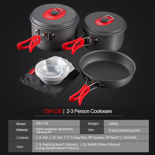 Outdoor Folding Camping Pot