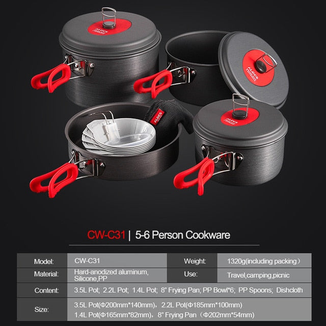 Outdoor Folding Camping Pot