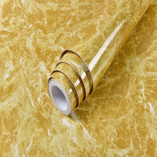 Furniture Waterproof Marble Wallpaper