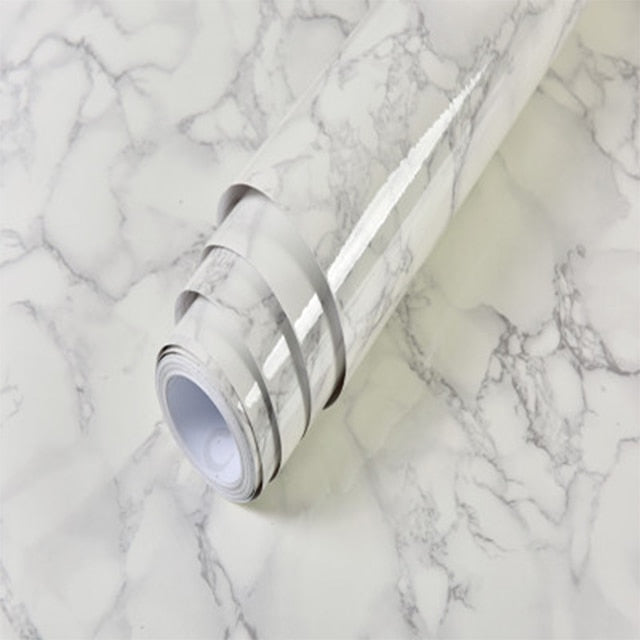 Furniture Waterproof Marble Wallpaper