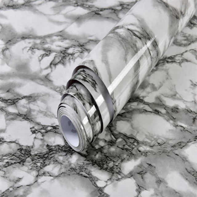 Furniture Waterproof Marble Wallpaper