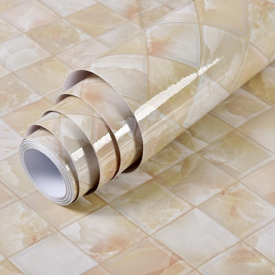 Furniture Waterproof Marble Wallpaper