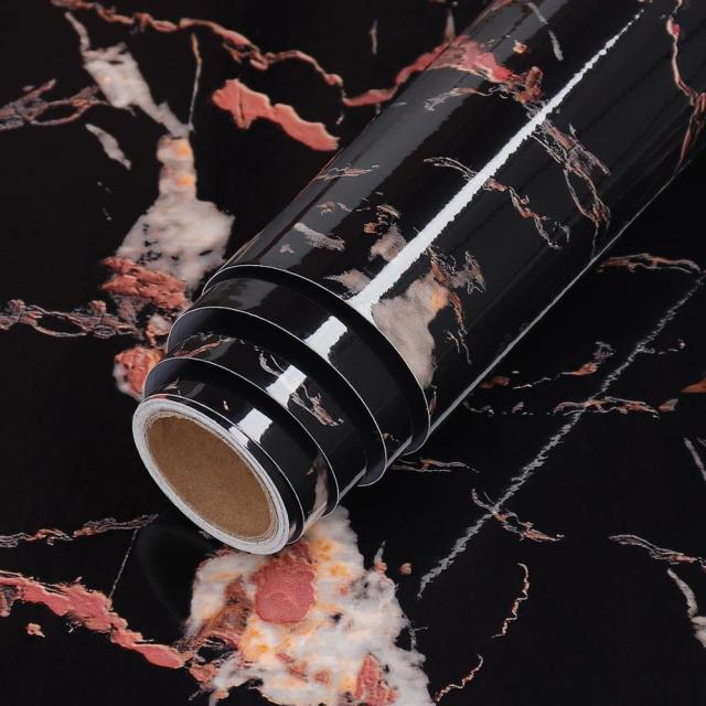 Furniture Waterproof Marble Wallpaper