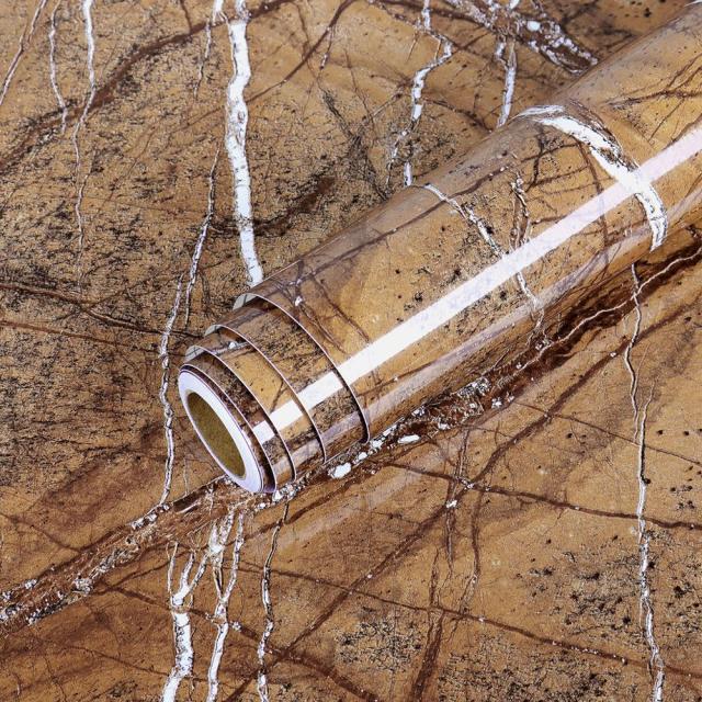 Furniture Waterproof Marble Wallpaper