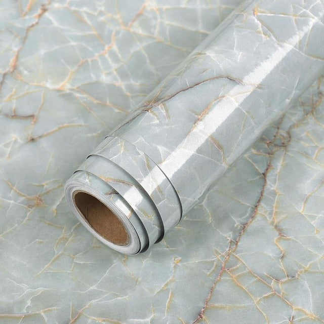 Furniture Waterproof Marble Wallpaper