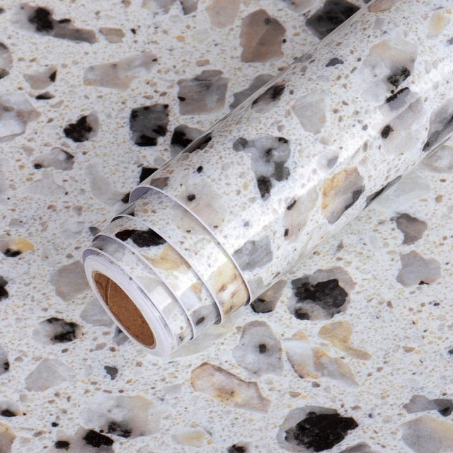 Furniture Waterproof Marble Wallpaper