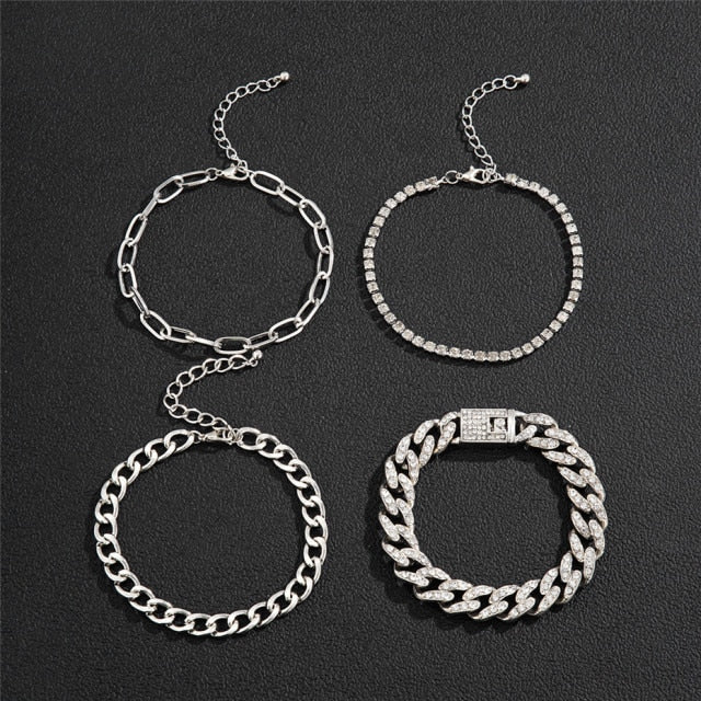Luxury Shiny Rhinestone Bracelets
