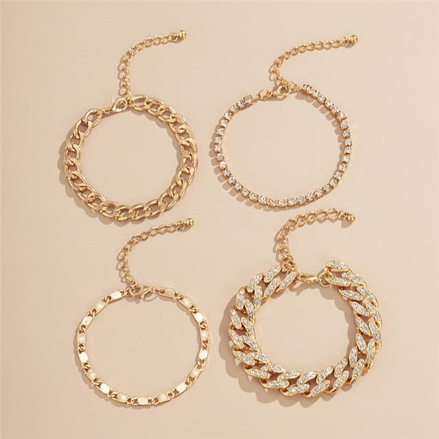 Luxury Shiny Rhinestone Bracelets