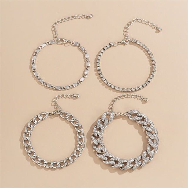 Luxury Shiny Rhinestone Bracelets