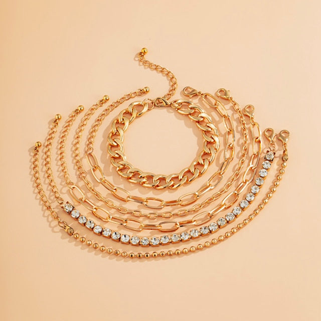 Luxury Shiny Rhinestone Bracelets