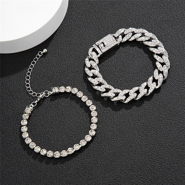 Luxury Shiny Rhinestone Bracelets