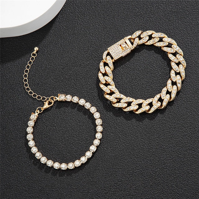 Luxury Shiny Rhinestone Bracelets