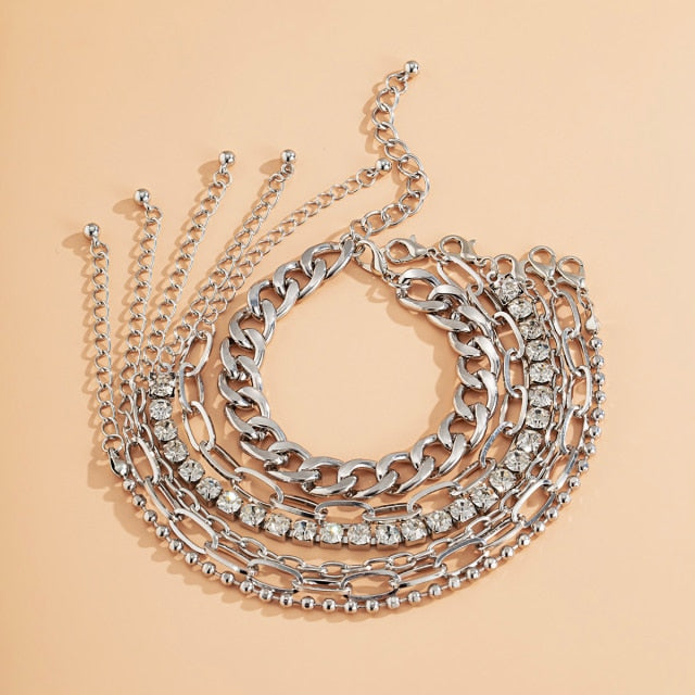 Luxury Shiny Rhinestone Bracelets