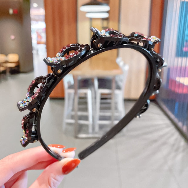 Unisex Pearls Elegant Hairbands