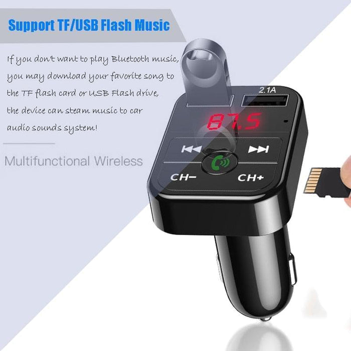 Car Bluetooth 5.0 FM Transmitter