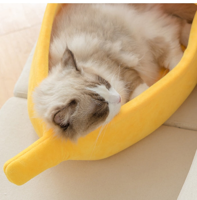 Funny Banana Cat Bed