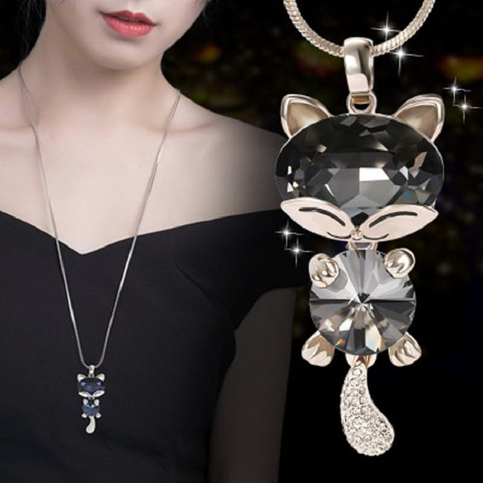 Women Classic Long Chain Necklace