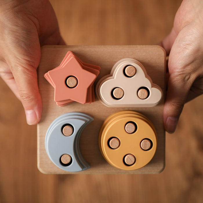 Nordic Style Silicone Stars