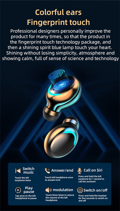 TWS Bluetooth 5.0 Earphones