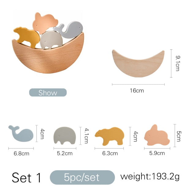 Nordic Style Silicone Stars