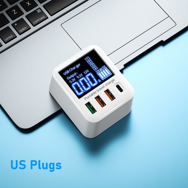 High-Speed USB Charger Wall Holder for Quick Charging
