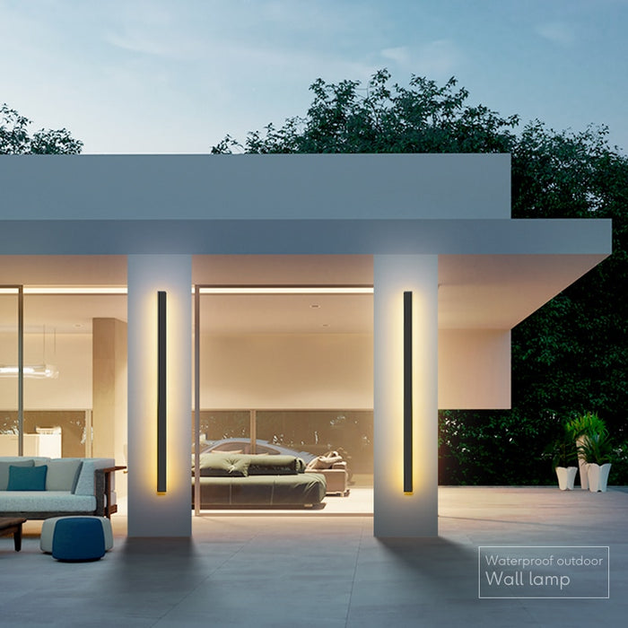 LED Garden Long Wall Light