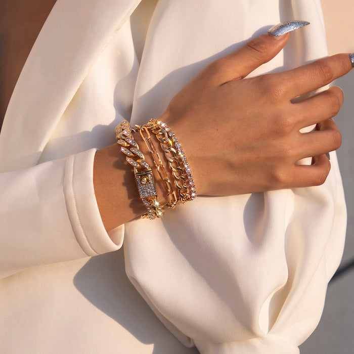 Luxury Shiny Rhinestone Bracelets