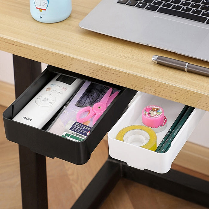 Self Stick Pencil Tray Under Desk