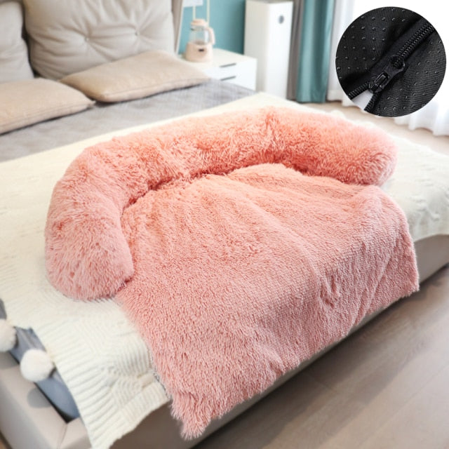 Plush Pet Dog Bed Sofa