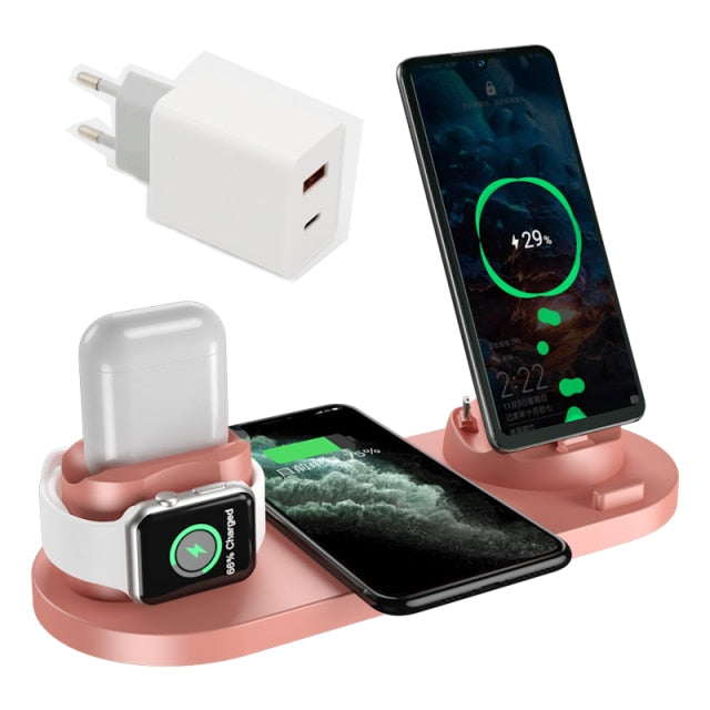 Iphone Wireless Charger 6 in 1