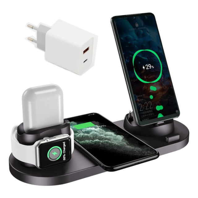 Iphone Wireless Charger 6 in 1