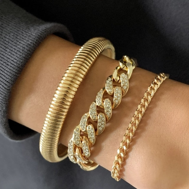 Luxury Shiny Rhinestone Bracelets