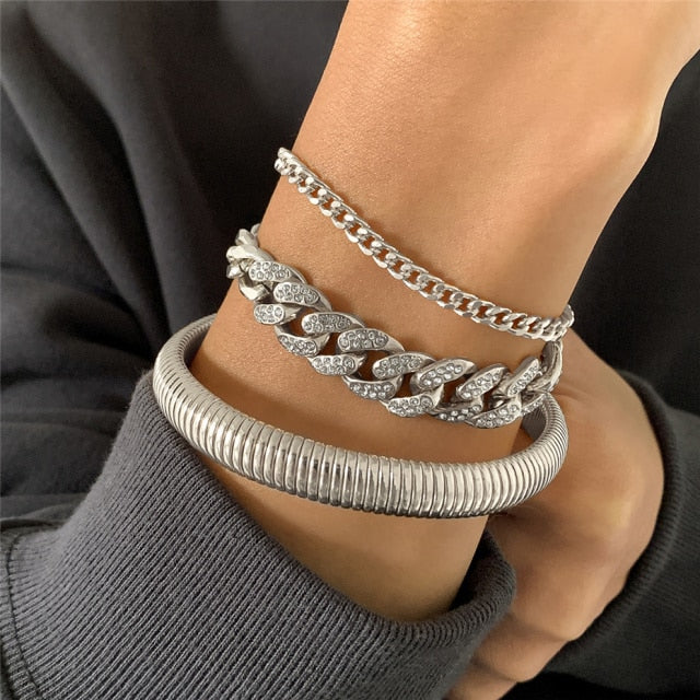 Luxury Shiny Rhinestone Bracelets