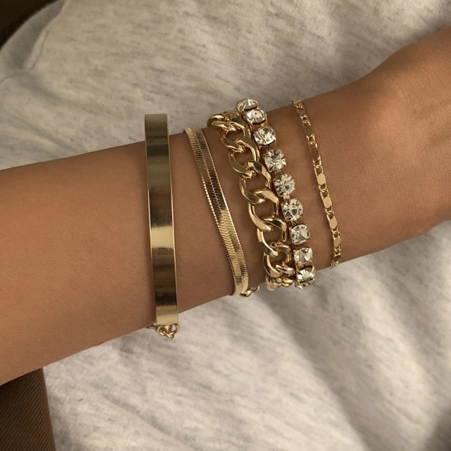 Luxury Shiny Rhinestone Bracelets