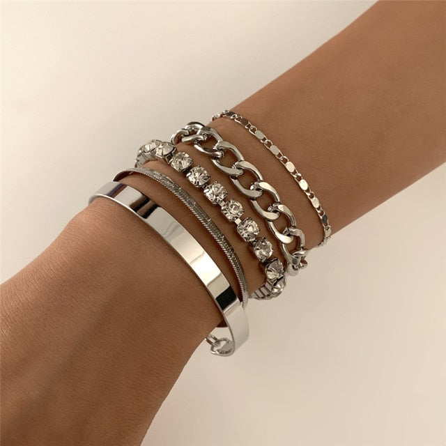 Luxury Shiny Rhinestone Bracelets