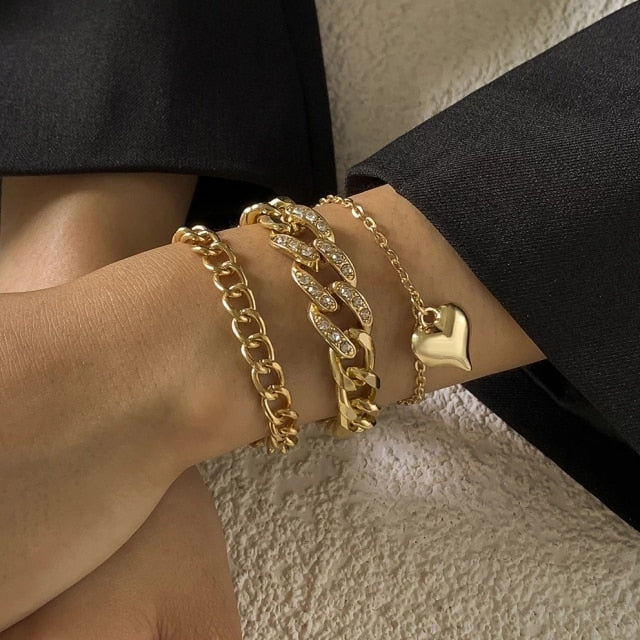 Luxury Shiny Rhinestone Bracelets