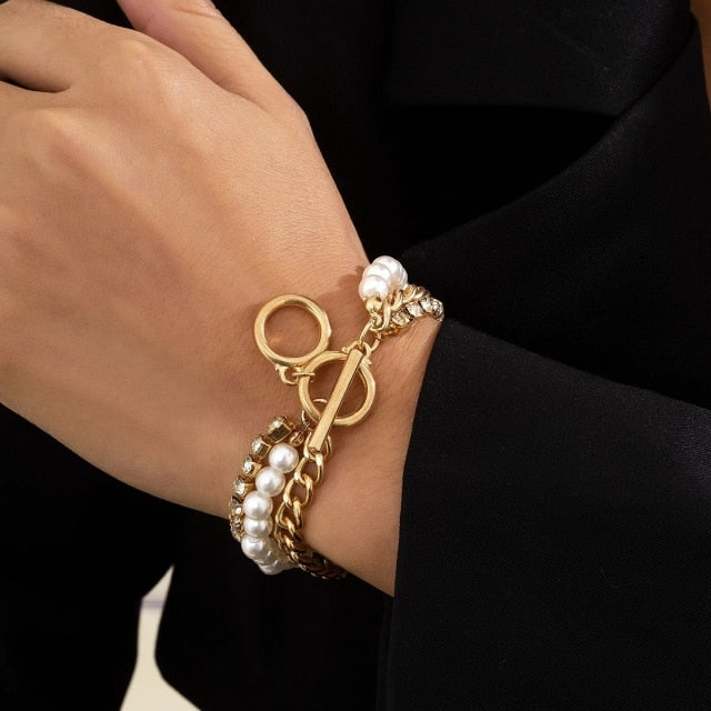 Luxury Shiny Rhinestone Bracelets