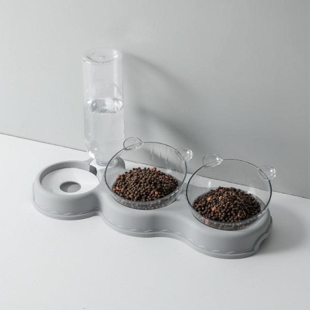 Cat Automatic Feeding Drinking Bowl