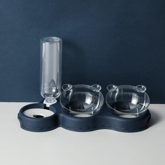 Cat Automatic Feeding Drinking Bowl