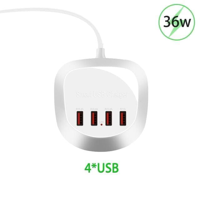 4 Ports USB Mobile Charger