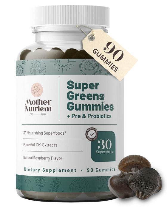 Super Greens Gummies — 30 Superfoods, Prebiotics & Probiotics  90ct