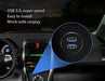 Flush mount USB car extension with two USB 3.0 ports Drive